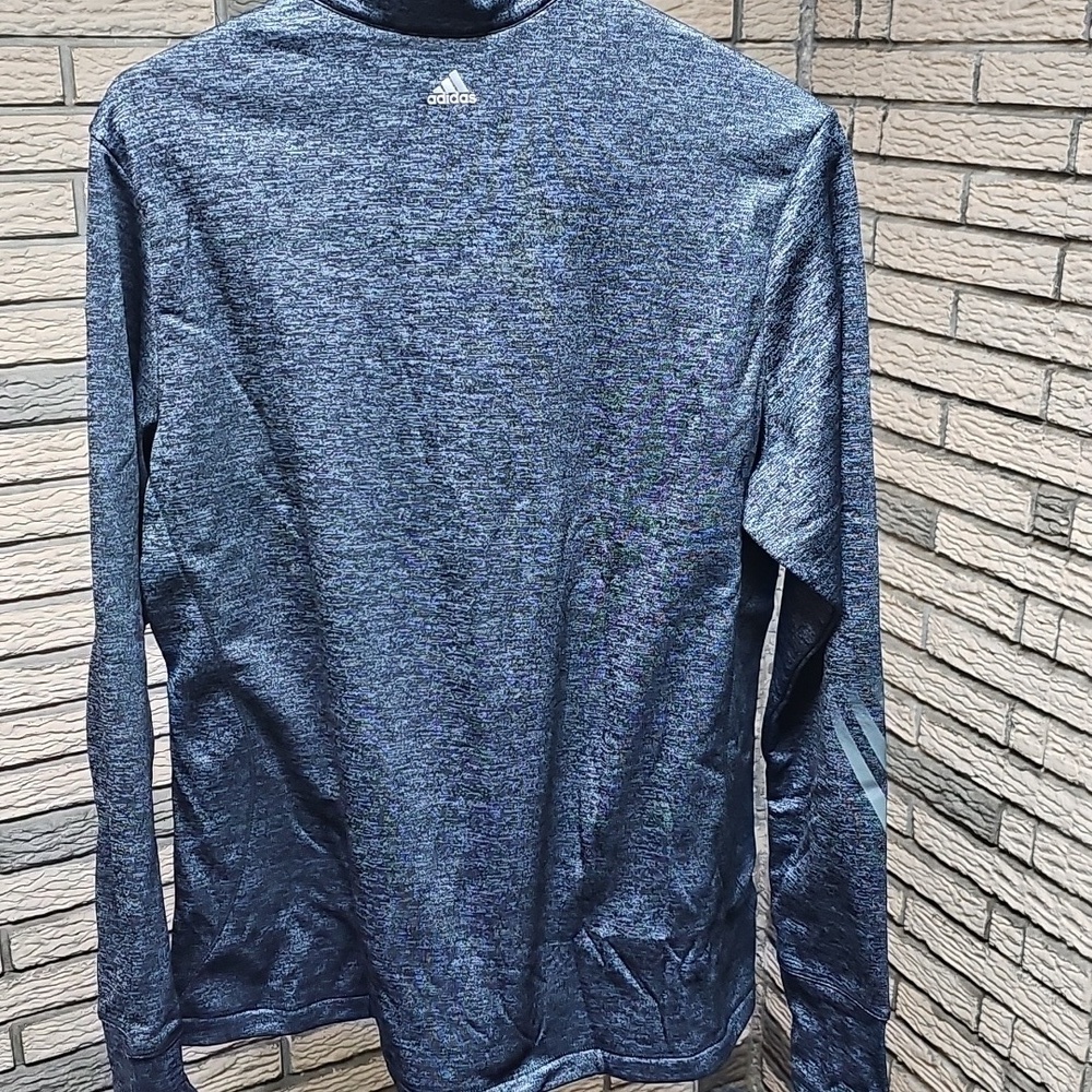 NWT Adidas Gray Quarter-Zip Pullover Golf Top Ladies Sz XL - Picture 4 of 10